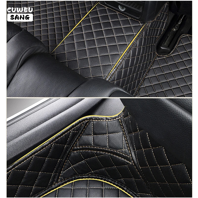 CUWEUSANG tapis de sol de voiture personnalisés pour Porsche Macan