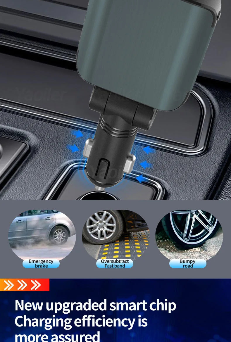 chargeurs de voiture pour téléphone iPhone Samsung