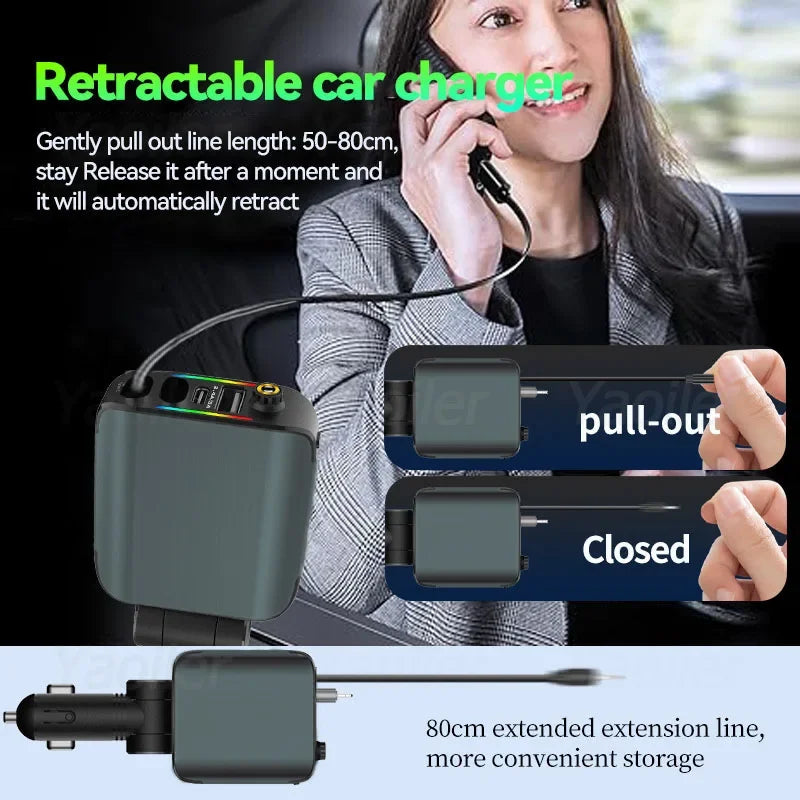 chargeurs de voiture pour téléphone iPhone Samsung