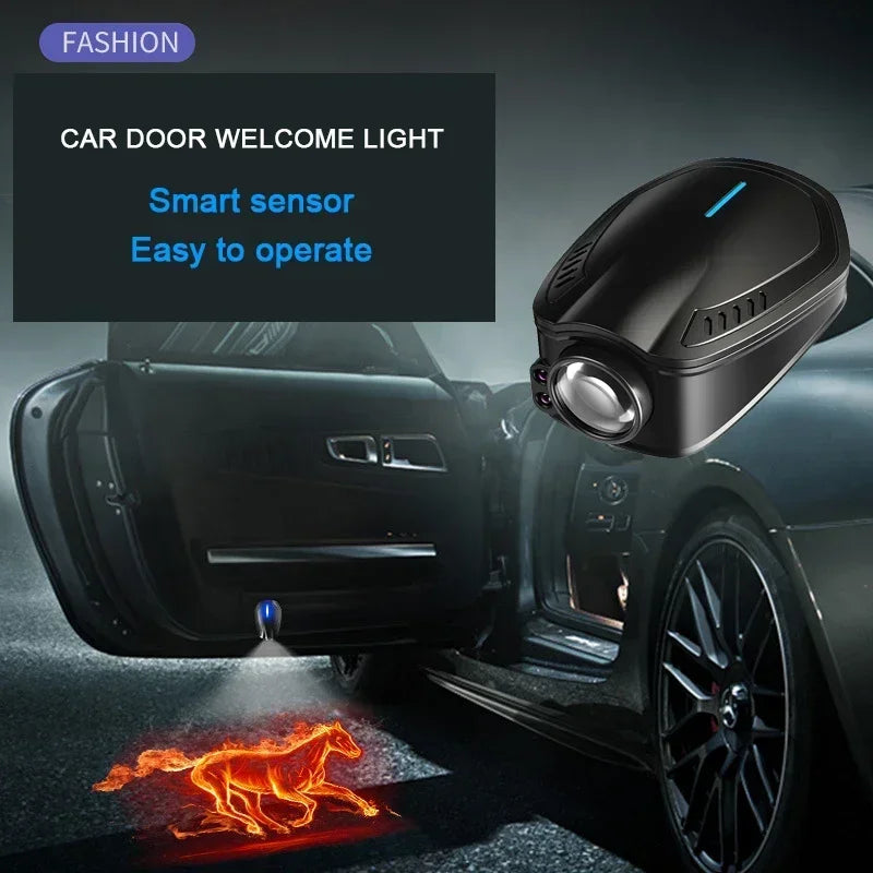 pieces USB Rechargeable rhinoceros de voiture
