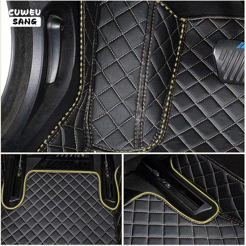 CUWEUSANG tapis de sol de voiture personnalisés pour Porsche Macan