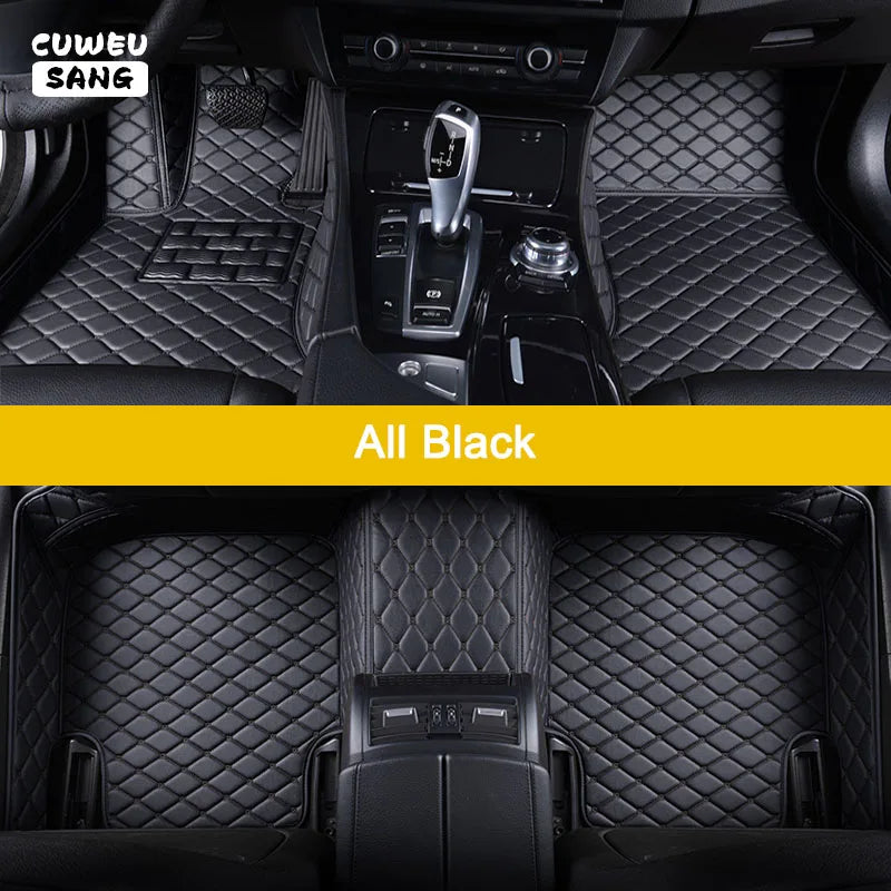 CUWEUSANG tapis de sol de voiture personnalisés pour Porsche Macan