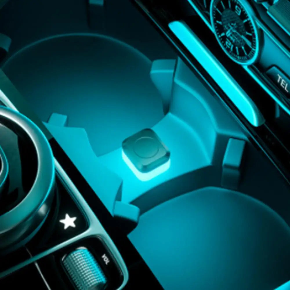 Inside Car Lights LED Ambient Light USB Interior Car Light Wireless Multicolor Night Light Multiple Modes Interior Light for Car