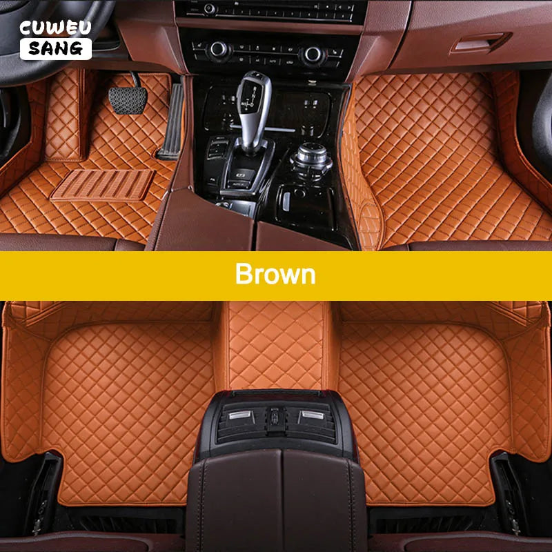 CUWEUSANG tapis de sol de voiture personnalisés pour Porsche Macan