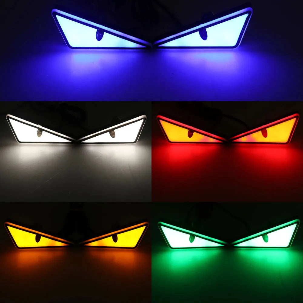 Lumière universelle LED yeux du diable pour voiture