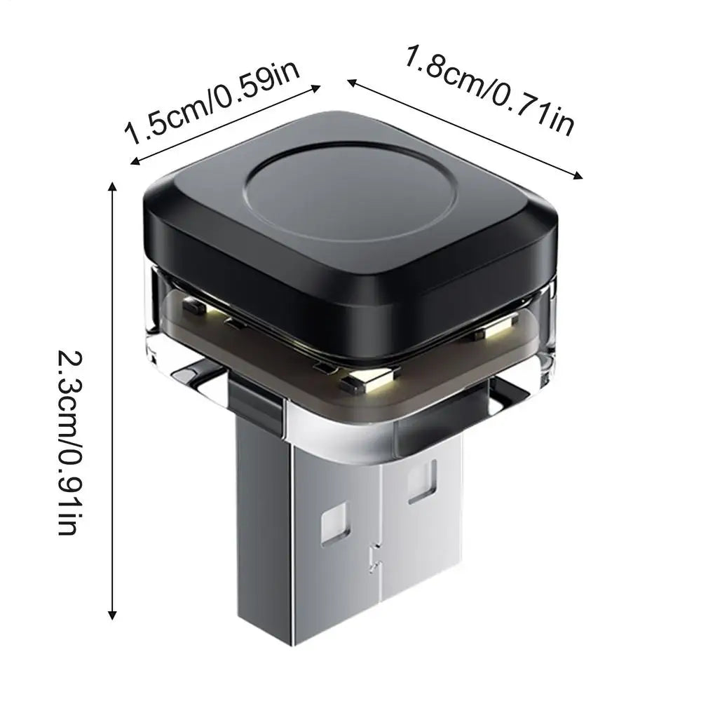 Inside Car Lights LED Ambient Light USB Interior Car Light Wireless Multicolor Night Light Multiple Modes Interior Light for Car