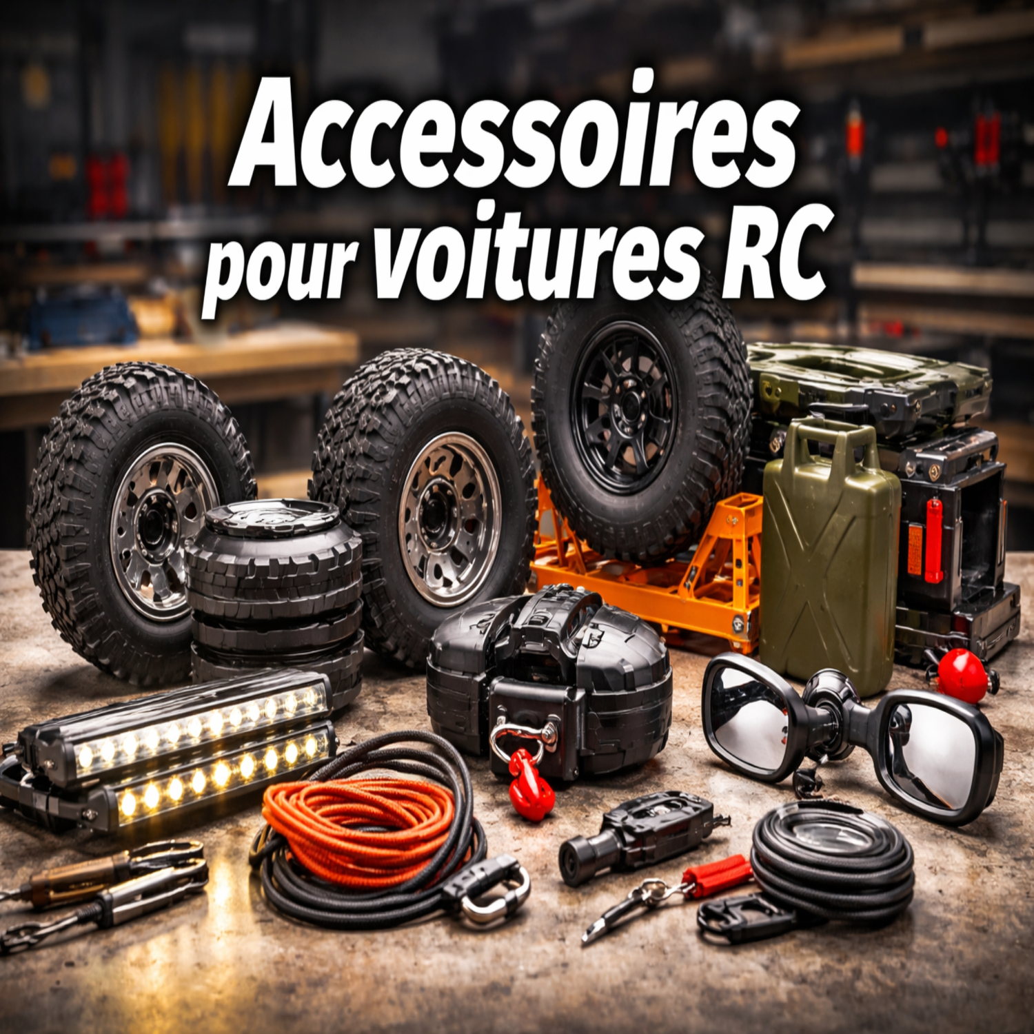 Accessoires pour voitures RC