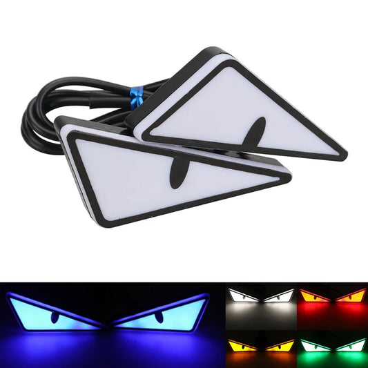 Lumière universelle LED yeux du diable pour voiture