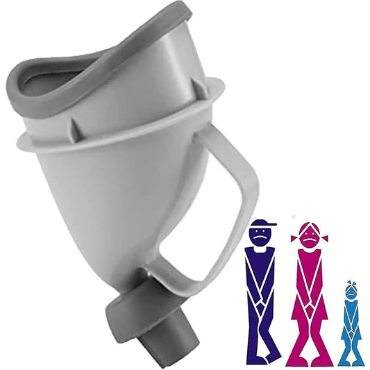 Pot entonnoir urinoir portable