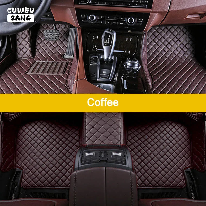 CUWEUSANG tapis de sol de voiture personnalisés pour Porsche Macan