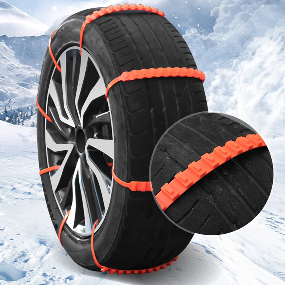 EquiCar-Roues Antidérapantes à Double Rainure pour l'Hiver