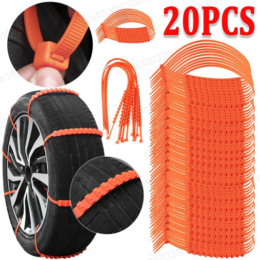 EquiCar-Roues Antidérapantes à Double Rainure pour l'Hiver