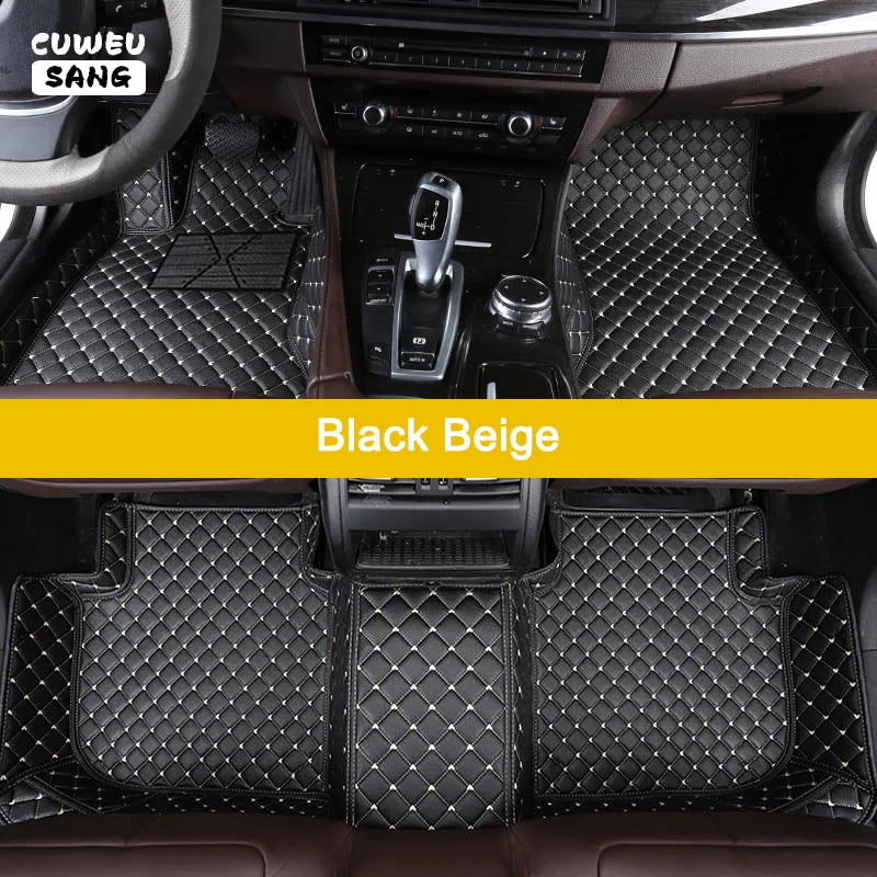 CUWEUSANG tapis de sol de voiture personnalisés pour Porsche Macan