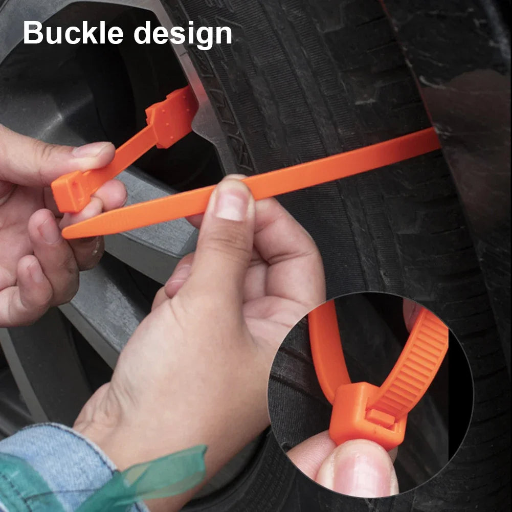EquiCar-Roues Antidérapantes à Double Rainure pour l'Hiver