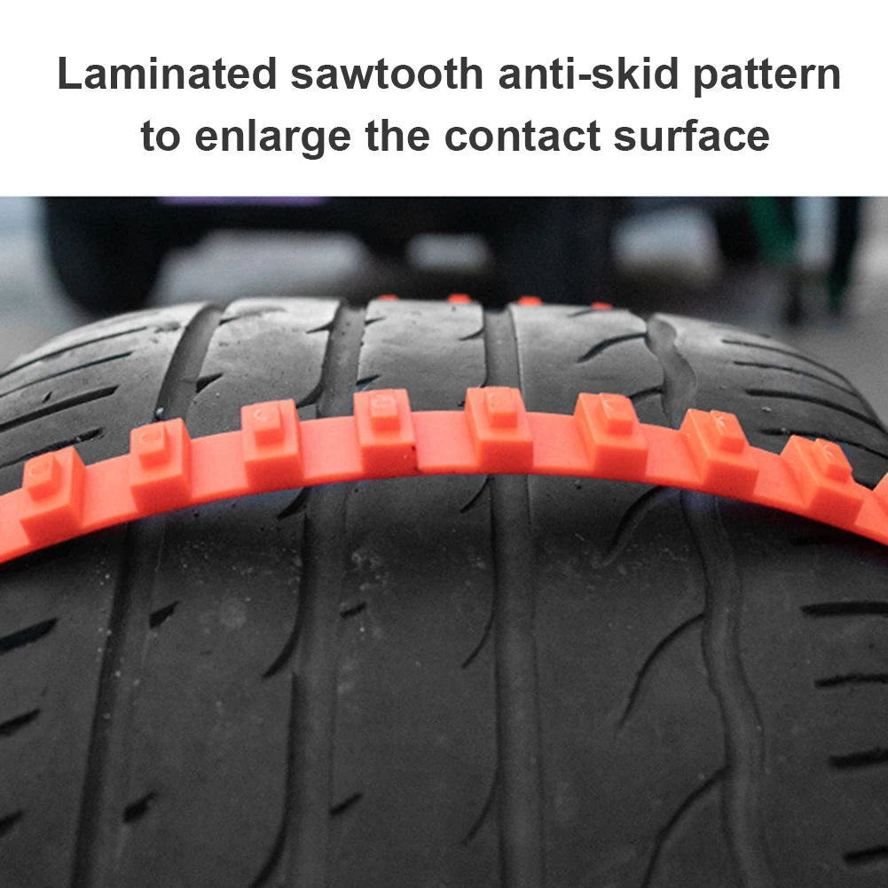 EquiCar-Roues Antidérapantes à Double Rainure pour l'Hiver