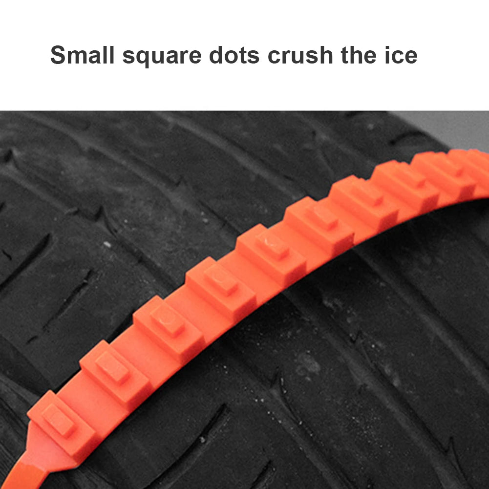EquiCar-Roues Antidérapantes à Double Rainure pour l'Hiver