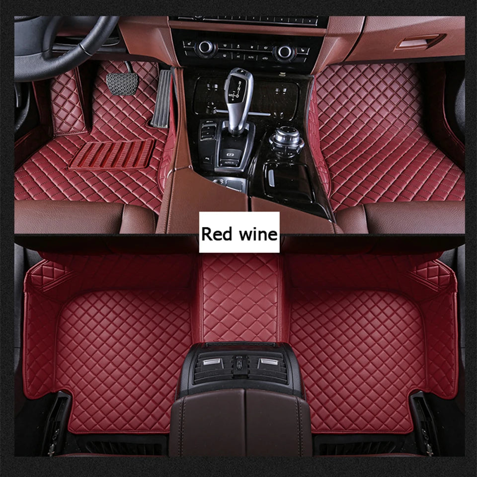 CUWEUSANG tapis de sol de voiture personnalisés pour Porsche Macan