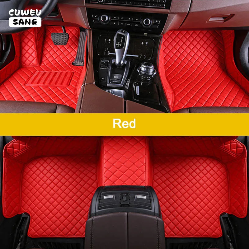 CUWEUSANG tapis de sol de voiture personnalisés pour Porsche Macan