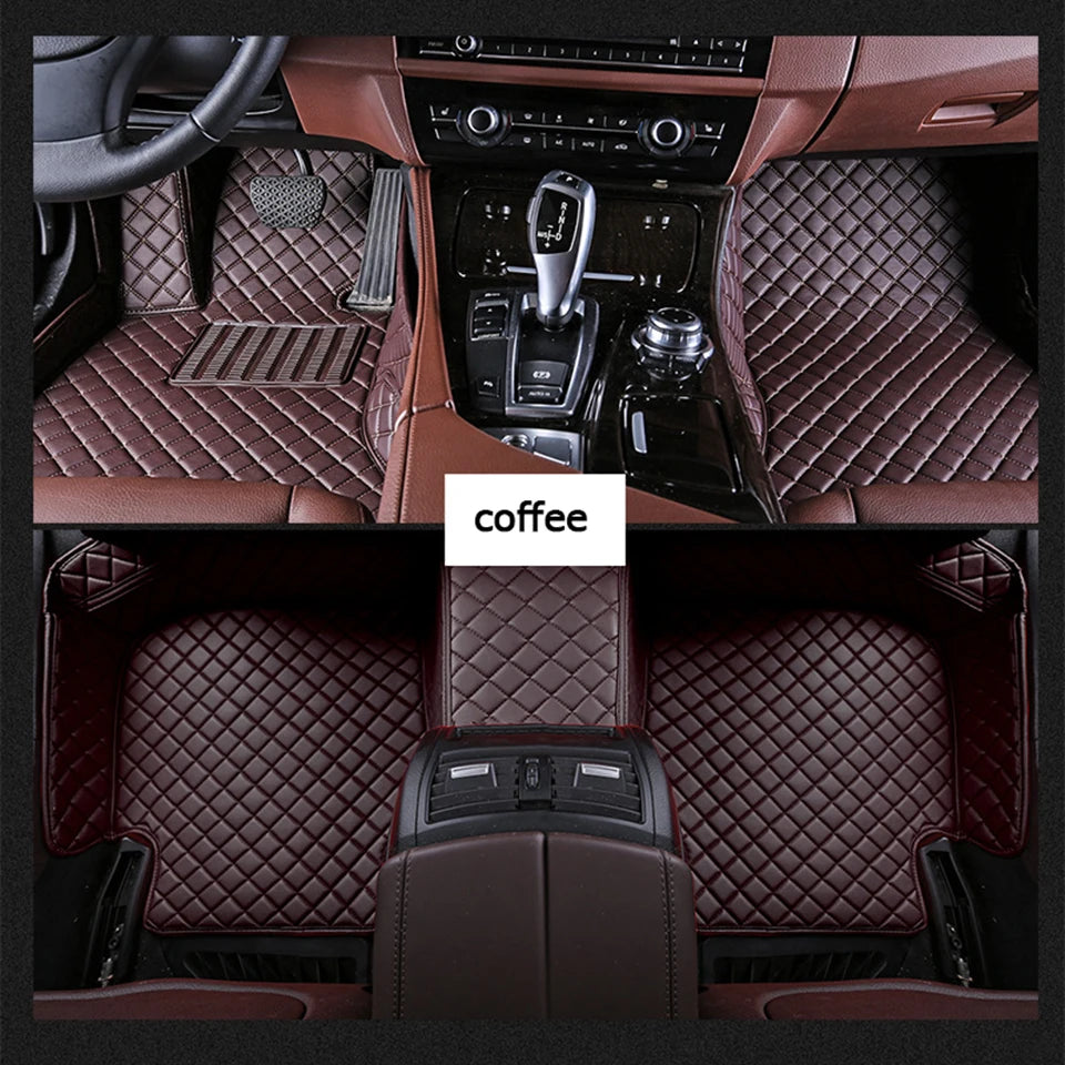 CUWEUSANG tapis de sol de voiture personnalisés pour Porsche Macan